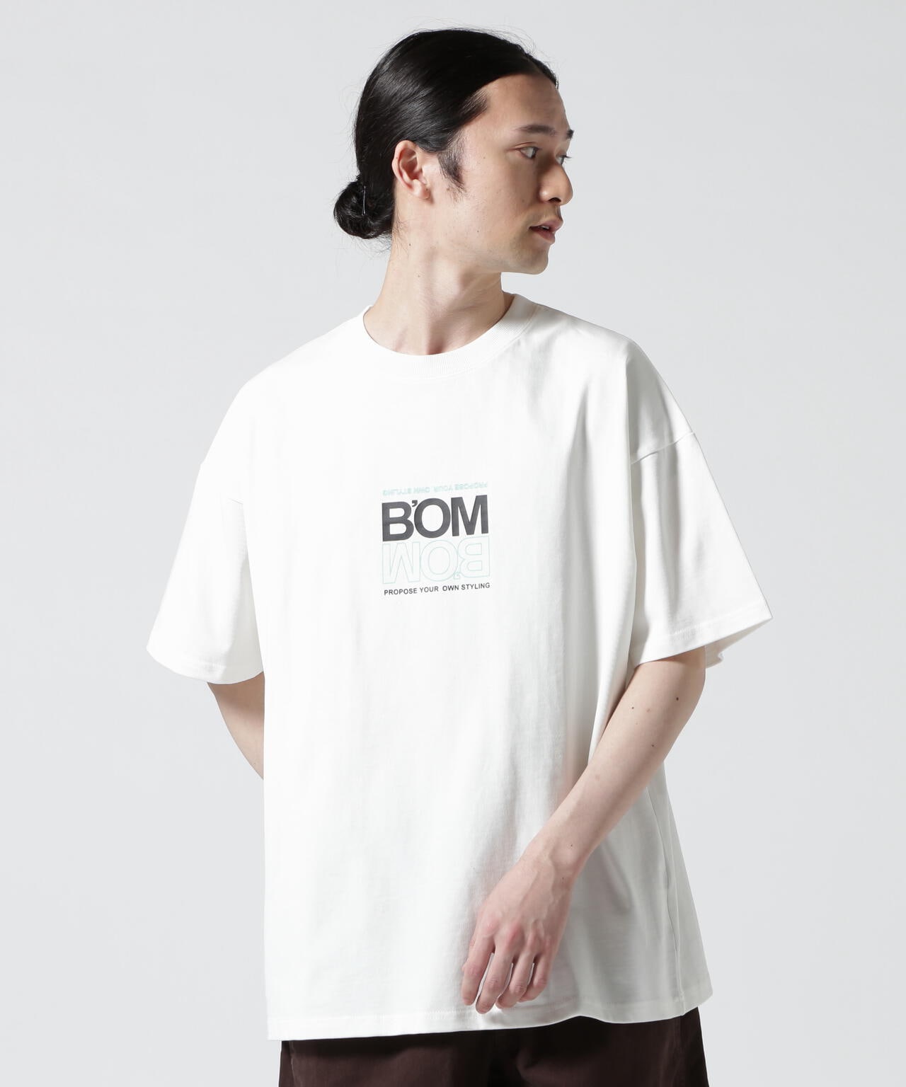 B omnivore/ビーオムニボー OMNIVORE S/S TEE