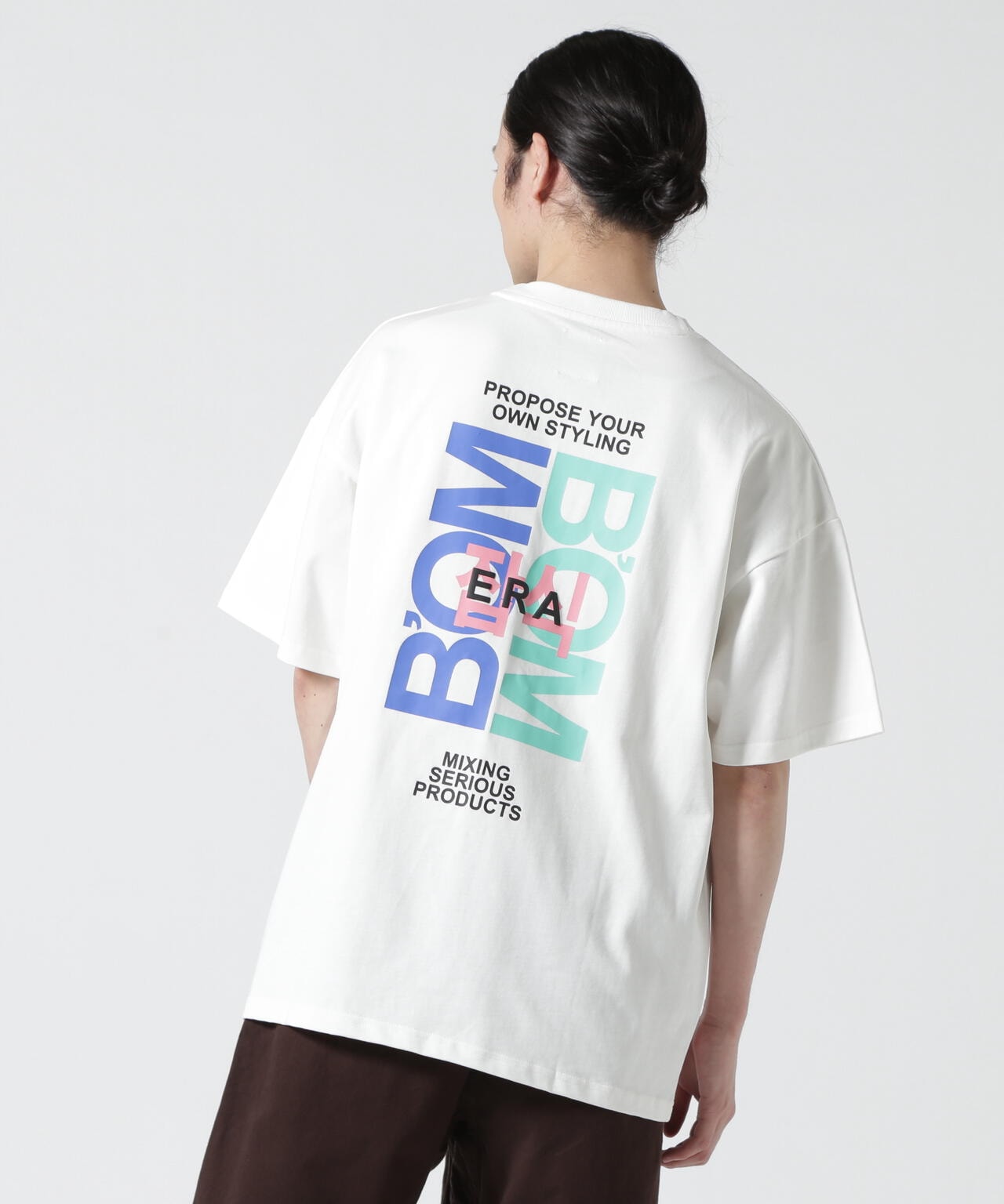 B omnivore/ビーオムニボー OMNIVORE S/S TEE