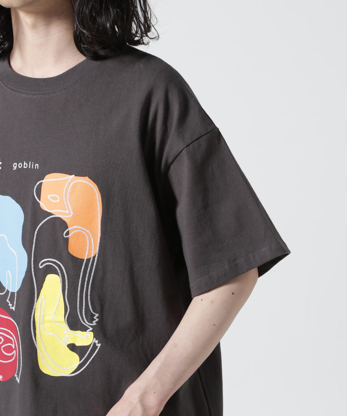 B omnivore/ビーオムニボー GOBLIN MODE S/S TEE