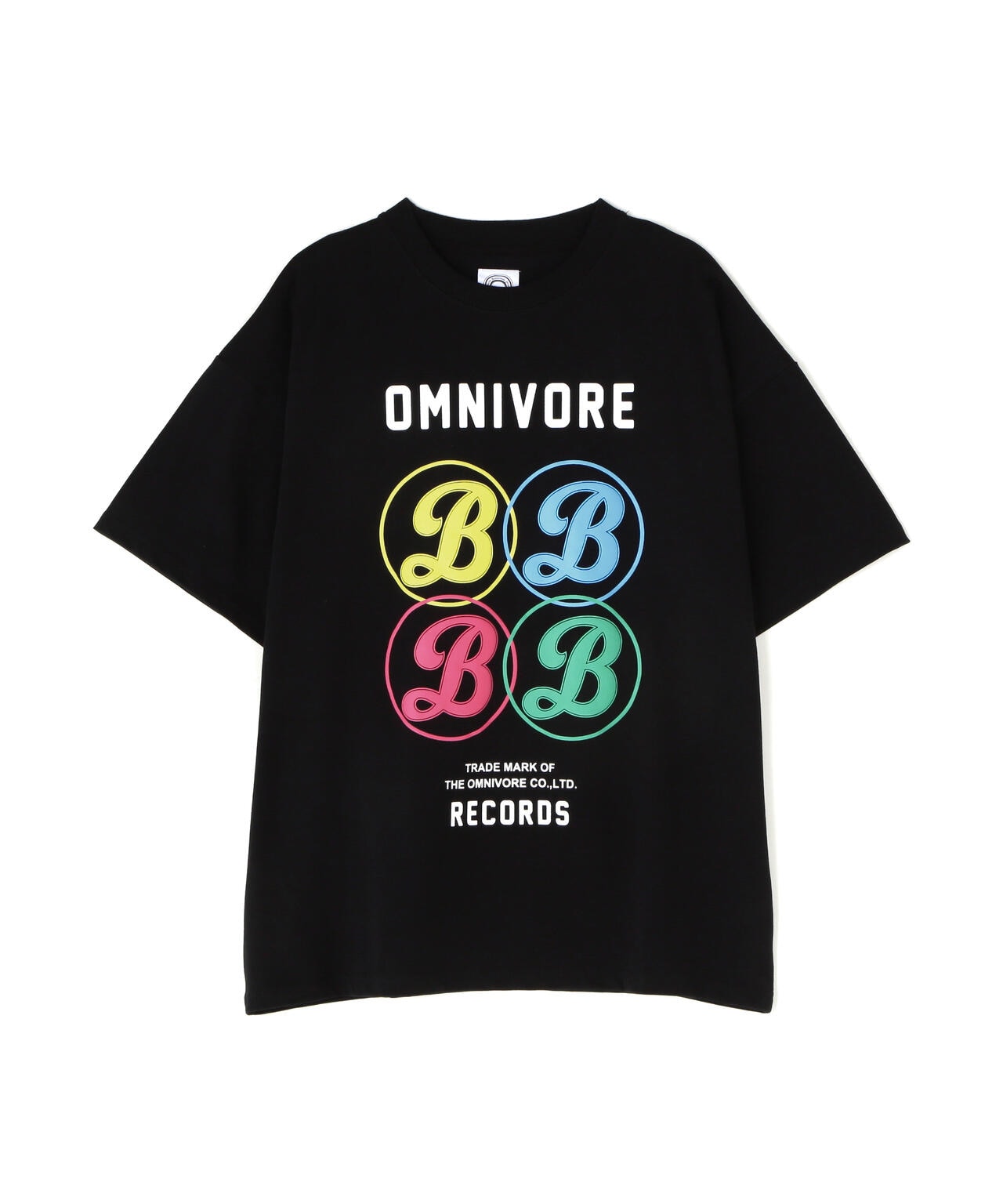 B omnivore/ビーオムニボー RECORD S/S TEE