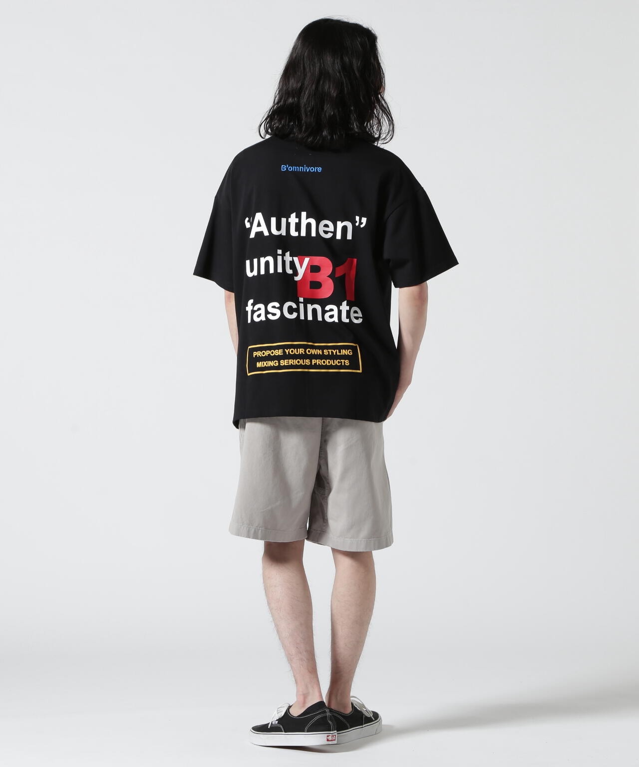 B omnivore/ビーオムニボー B1 S/S TEE
