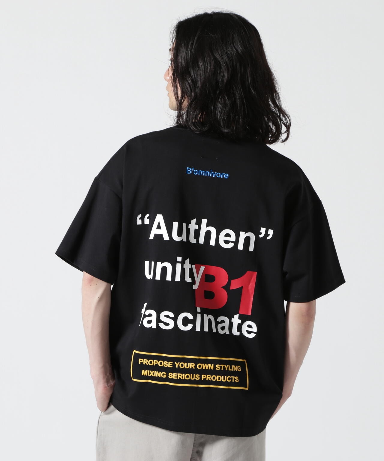 B omnivore/ビーオムニボー B1 S/S TEE