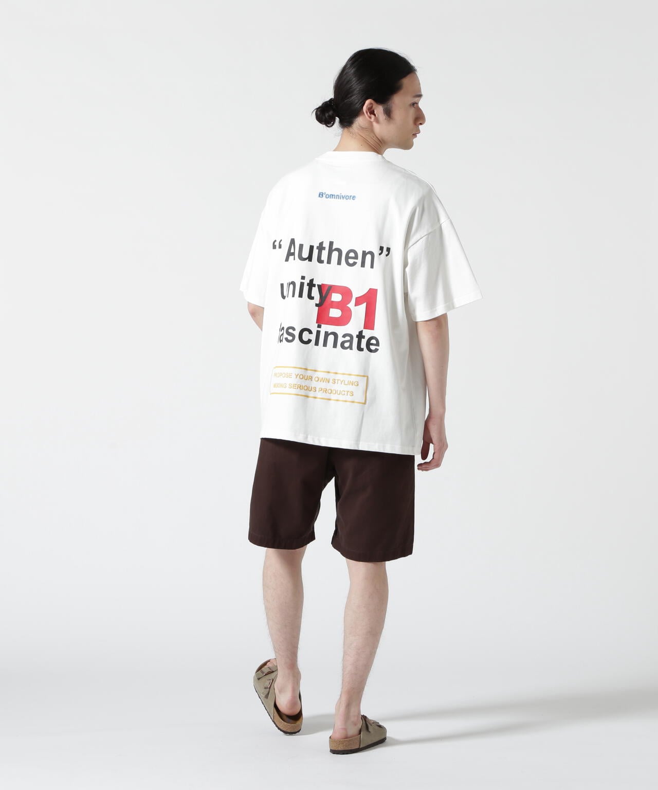 B omnivore/ビーオムニボー B1 S/S TEE