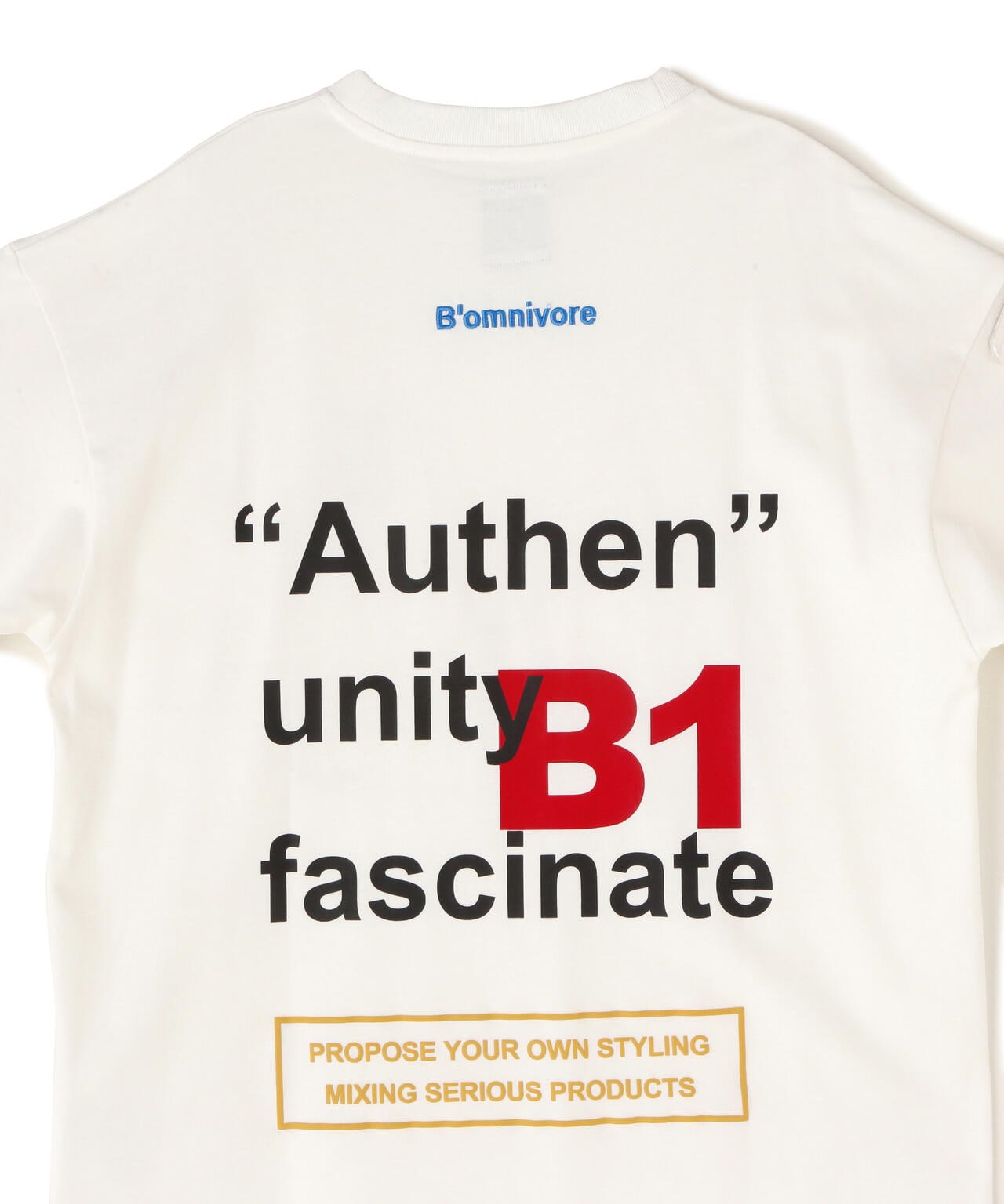 B omnivore/ビーオムニボー B1 S/S TEE