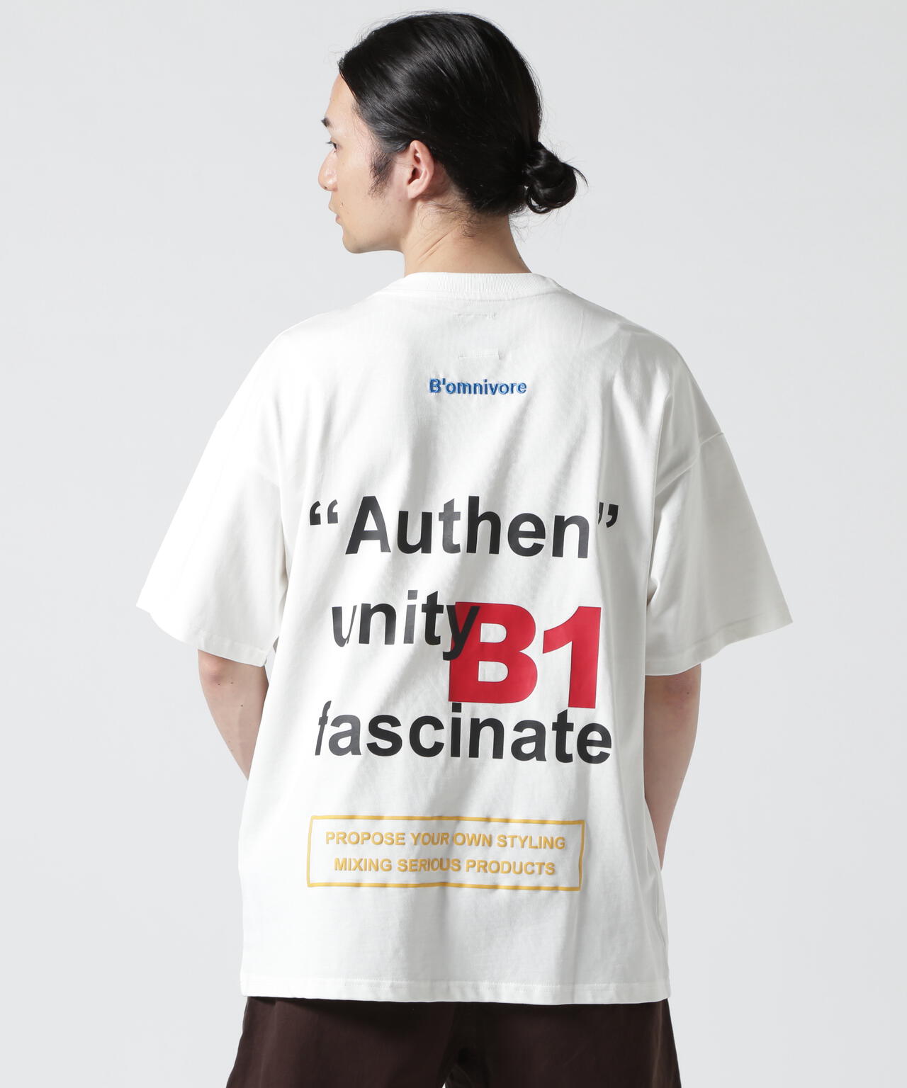 B omnivore/ビーオムニボー B1 S/S TEE