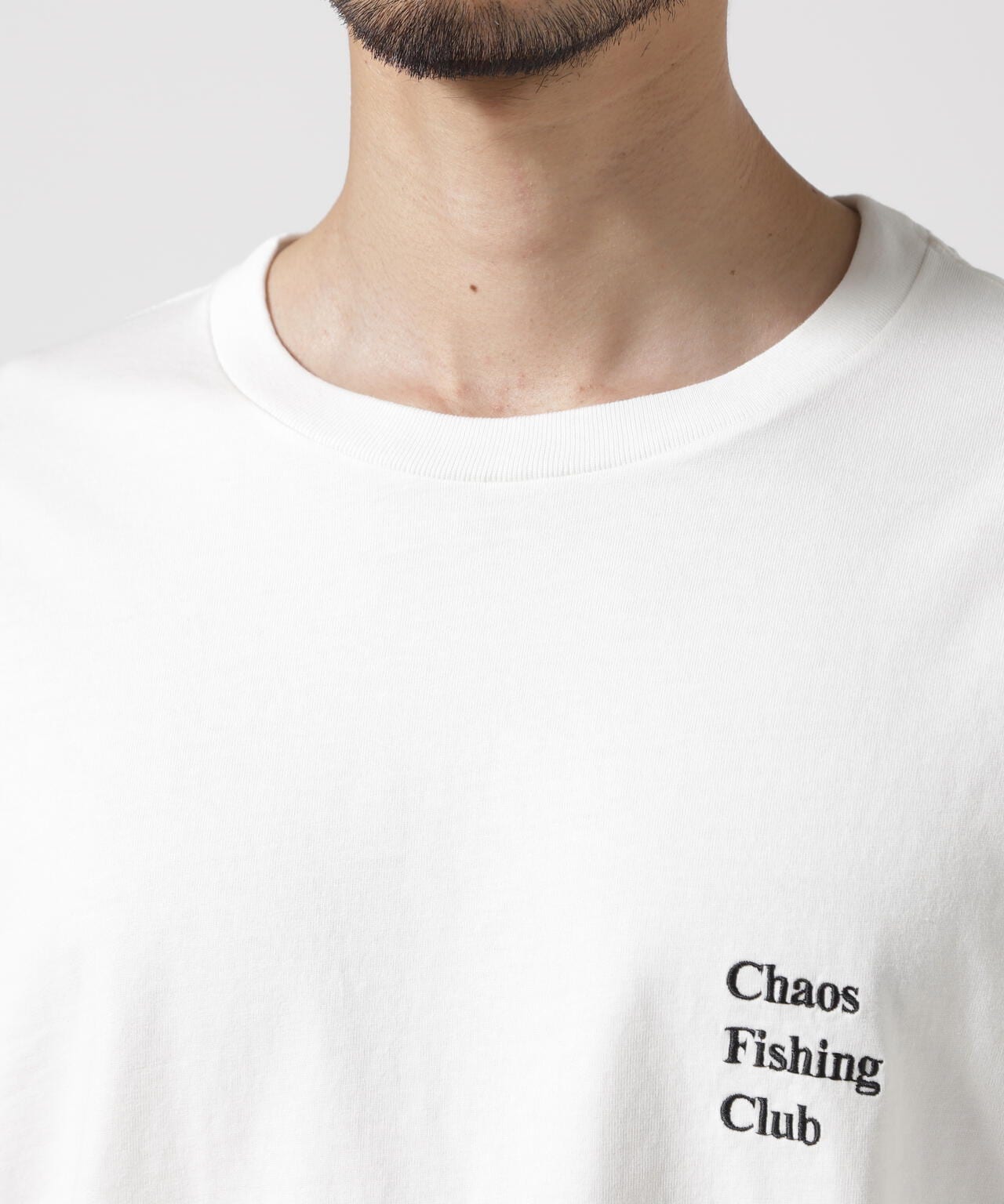 Chaos Fishing Club LOGO CREW NECK T-SHIRT