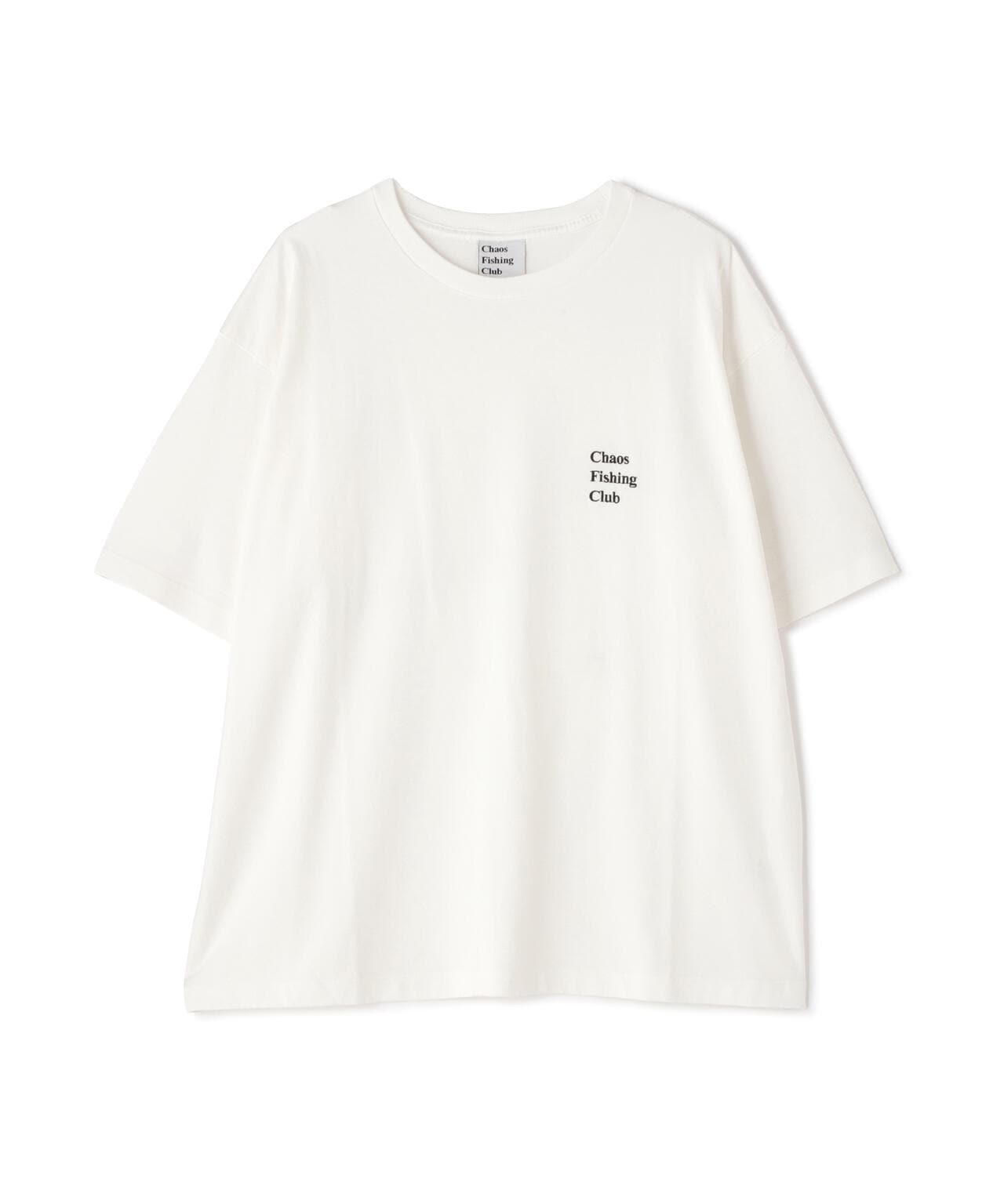 Chaos Fishing Club LOGO CREW NECK T-SHIRT