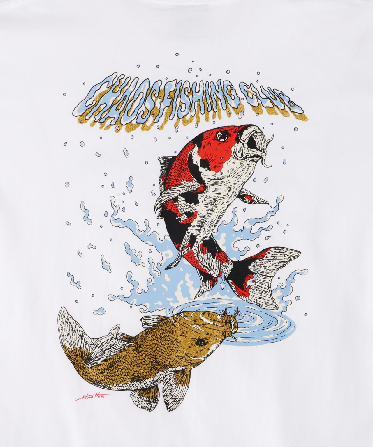 Chaos Fishing Club NISHIKI CREW NECK T-SHIRT
