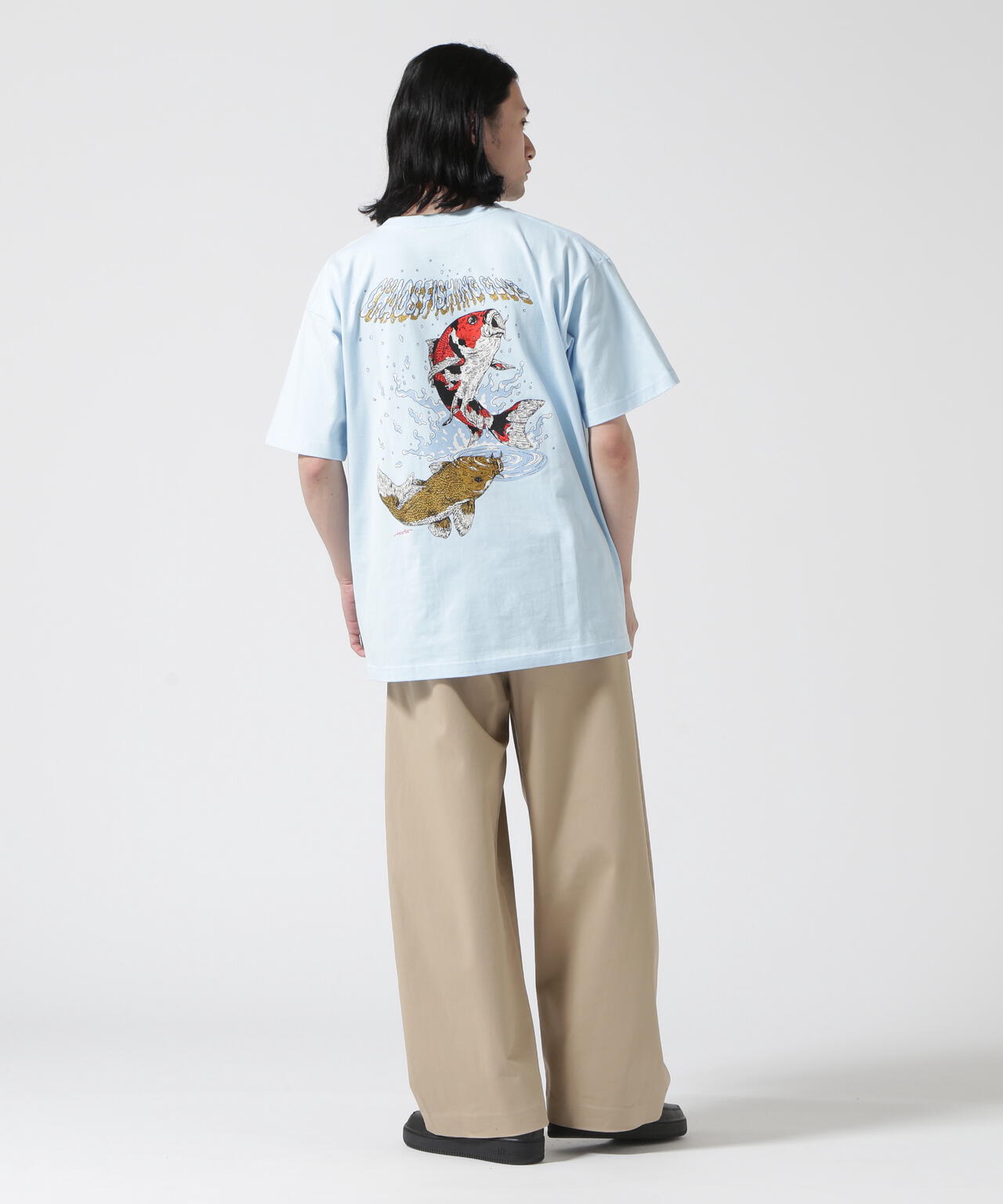 Chaos Fishing Club NISHIKI CREW NECK T-SHIRT