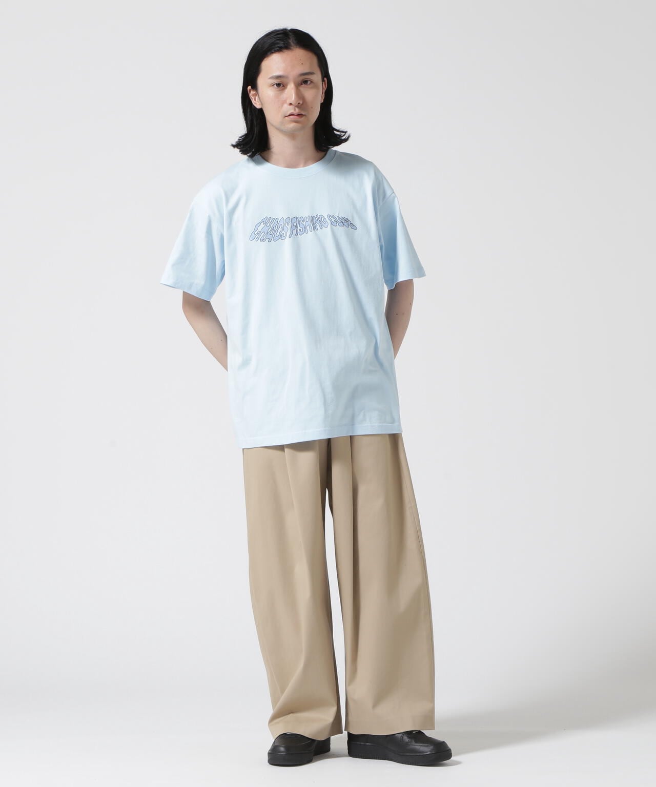 Chaos Fishing Club NISHIKI CREW NECK T-SHIRT