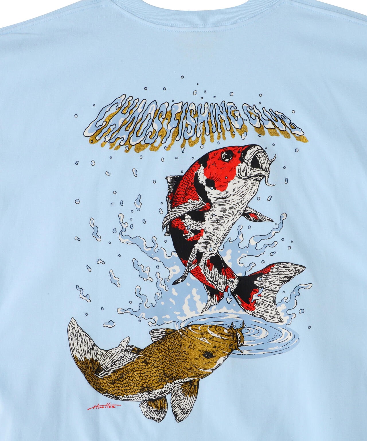 Chaos Fishing Club NISHIKI CREW NECK T-SHIRT