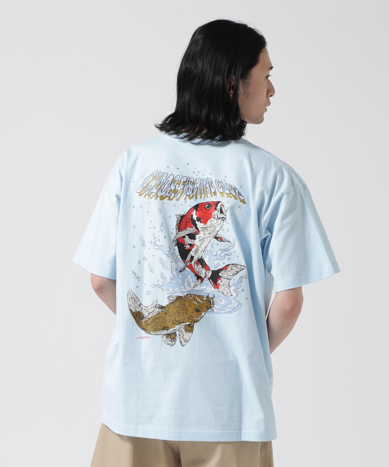 Chaos Fishing Club NISHIKI CREW NECK T-SHIRT