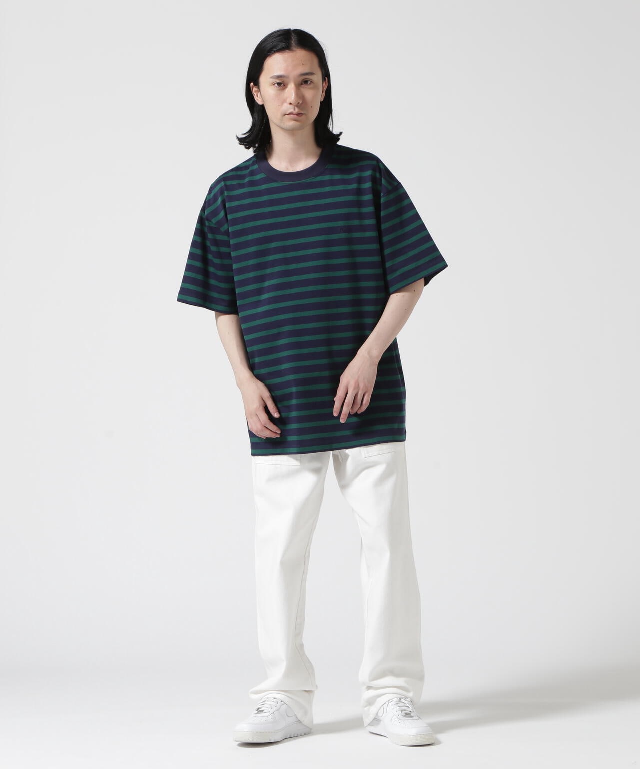 Acy/エーシー SS BORDER TEE ボーダーT