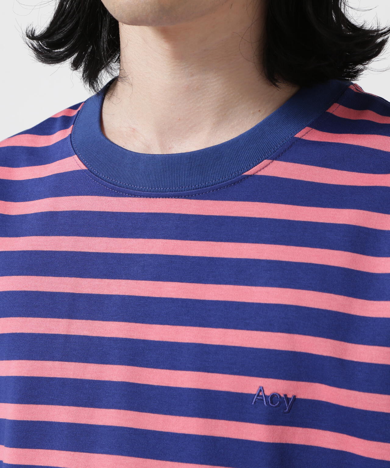 Acy/エーシー SS BORDER TEE ボーダーT