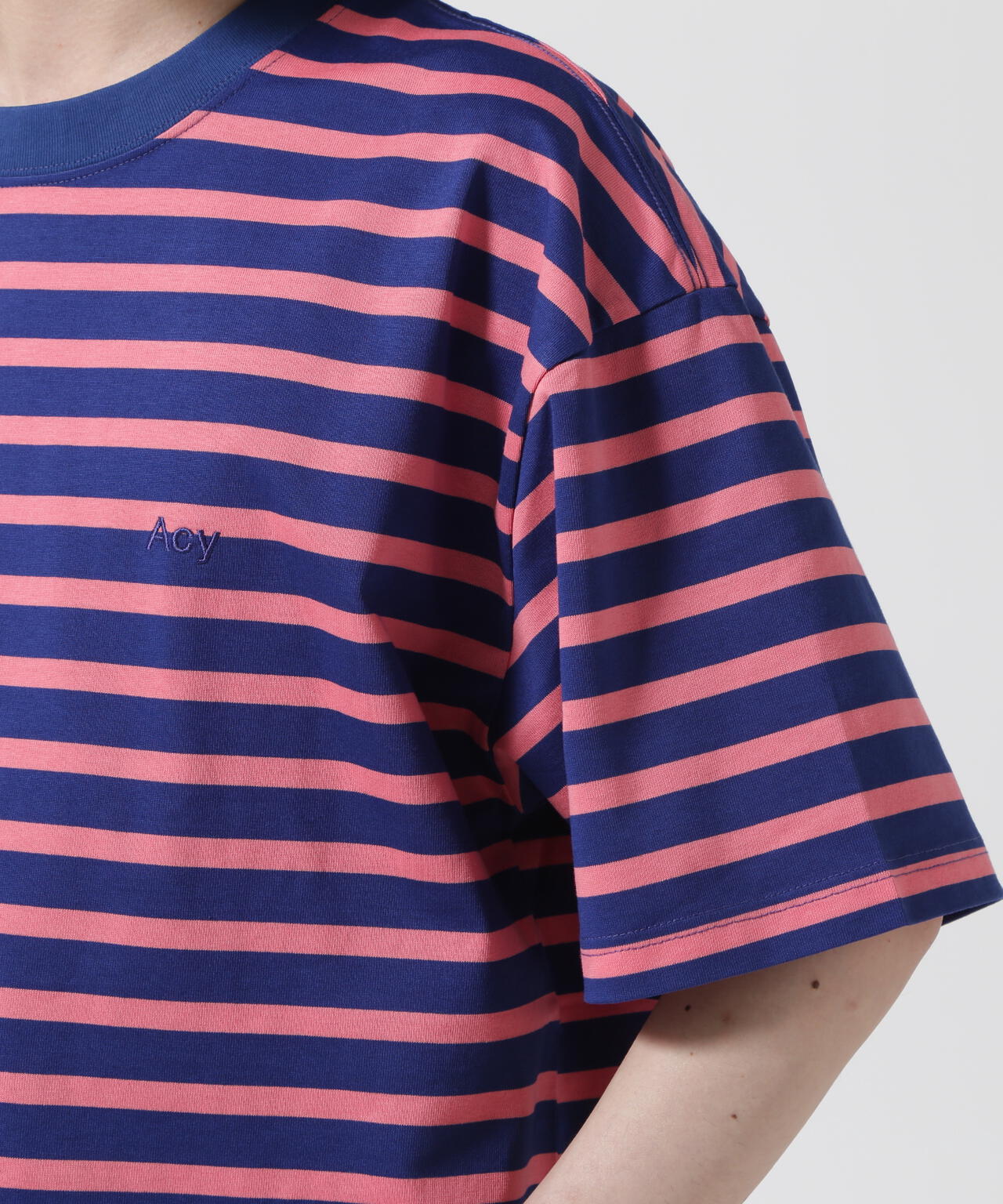 Acy/エーシー SS BORDER TEE ボーダーT