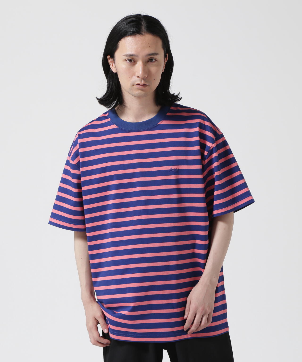 Acy/エーシー SS BORDER TEE ボーダーT