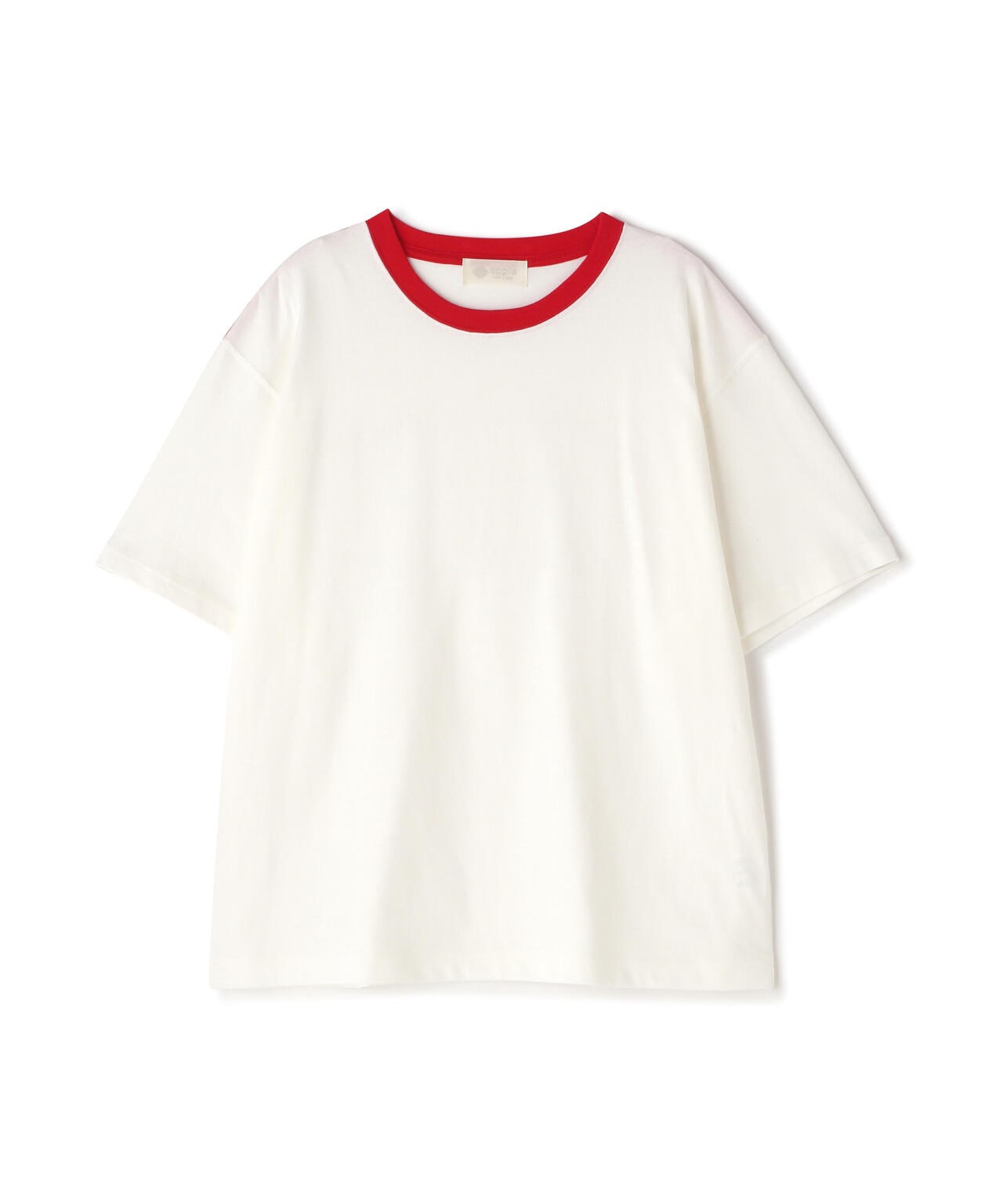SOGLIA/ソリア OPEN END SOLID TEE リンガーティー