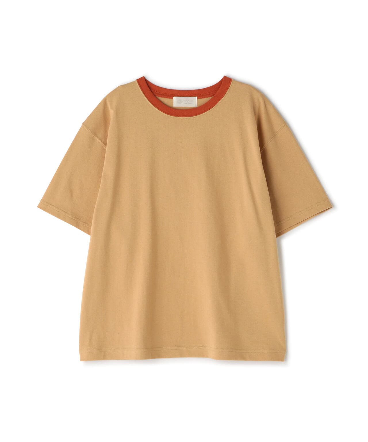 SOGLIA/ソリア OPEN END SOLID TEE リンガーティー