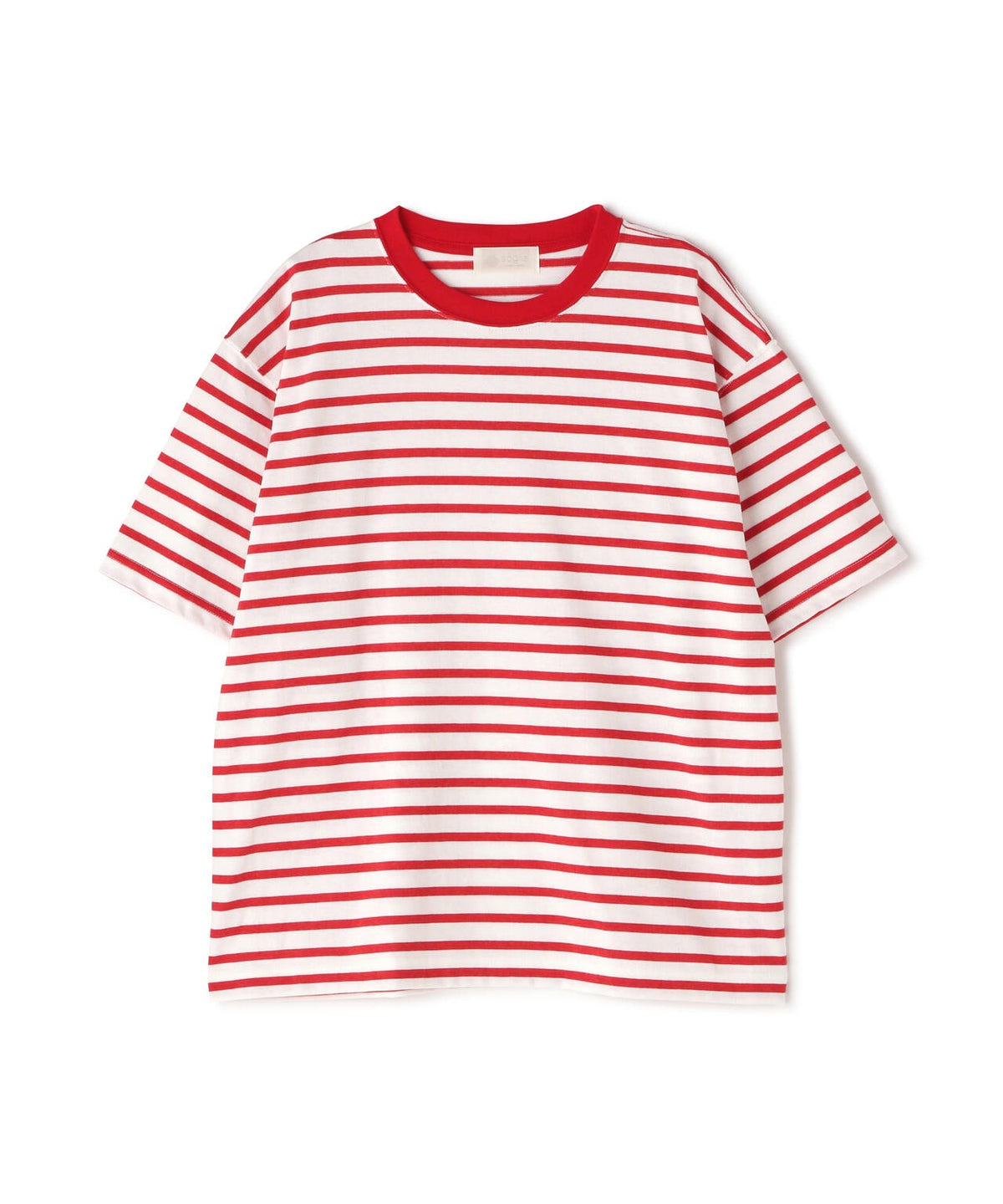 SOGLIA/ソリア OPEN END BORDER TEE リンガーボーダーT