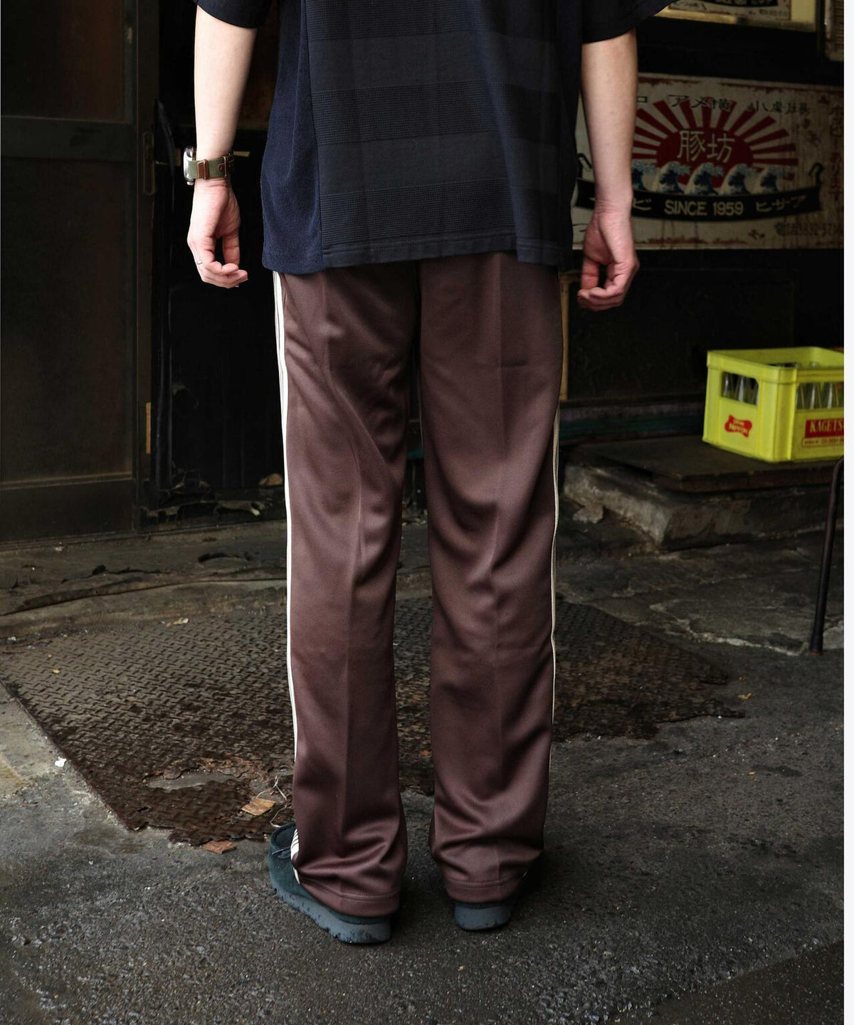 Needles/ニードルズ 別注TRACK PANT - POLY SMOOTH