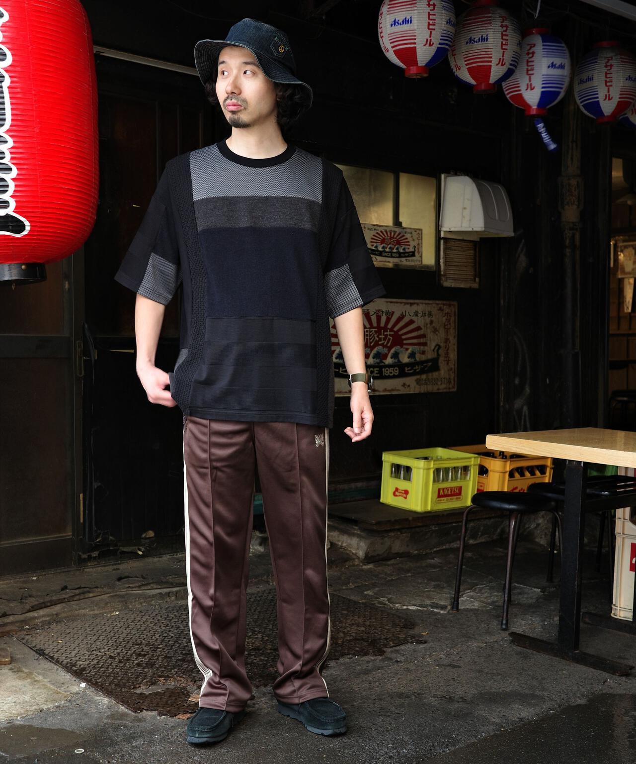 Needles/ニードルズ 別注TRACK PANT - POLY SMOOTH