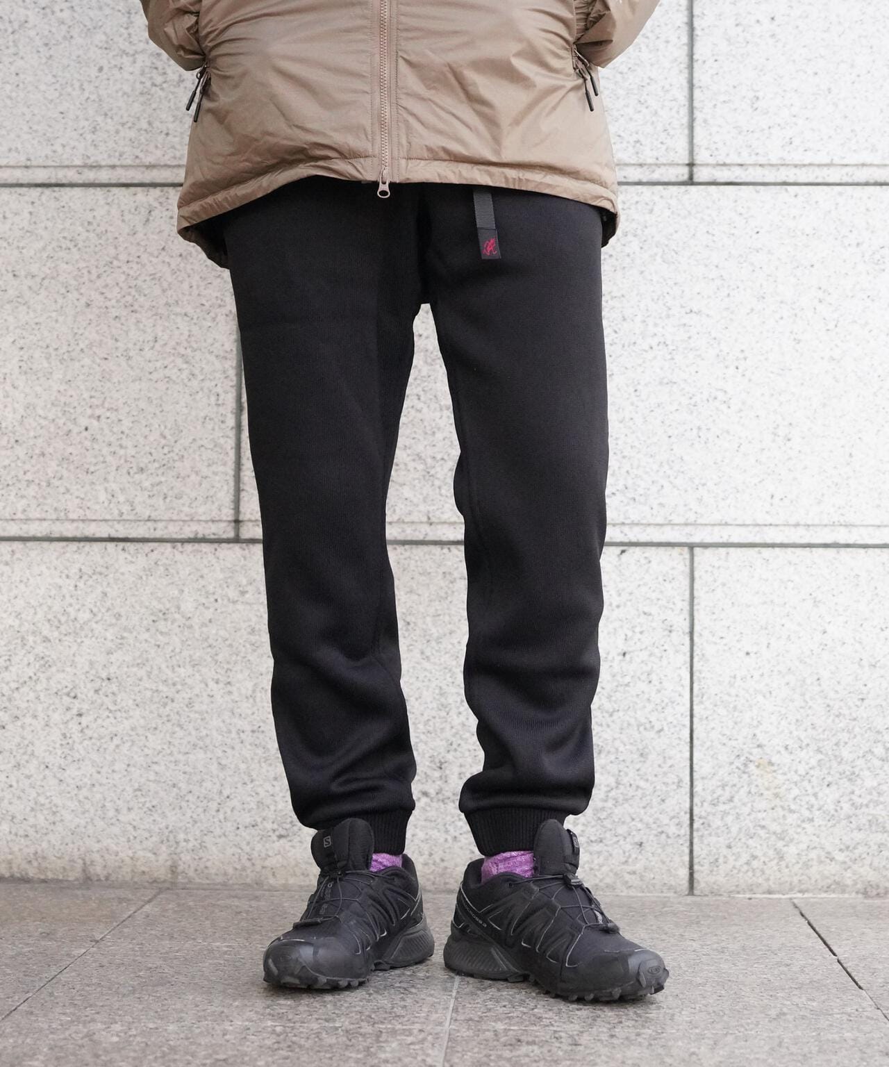 GRAMICCI/グラミチ BONDING KNIT FLEECE NARROW RIB PANT