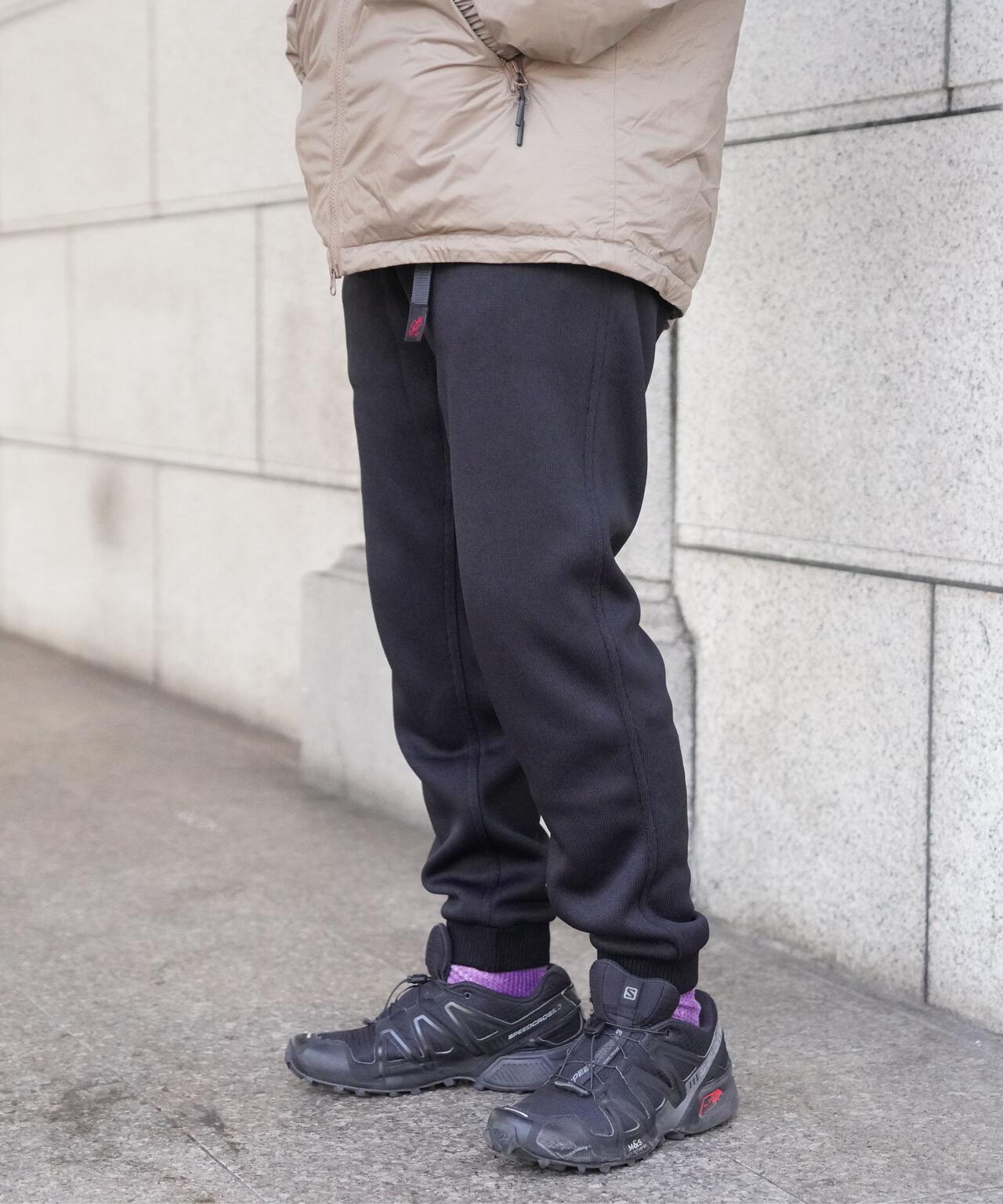 GRAMICCI/グラミチ BONDING KNIT FLEECE NARROW RIB PANT