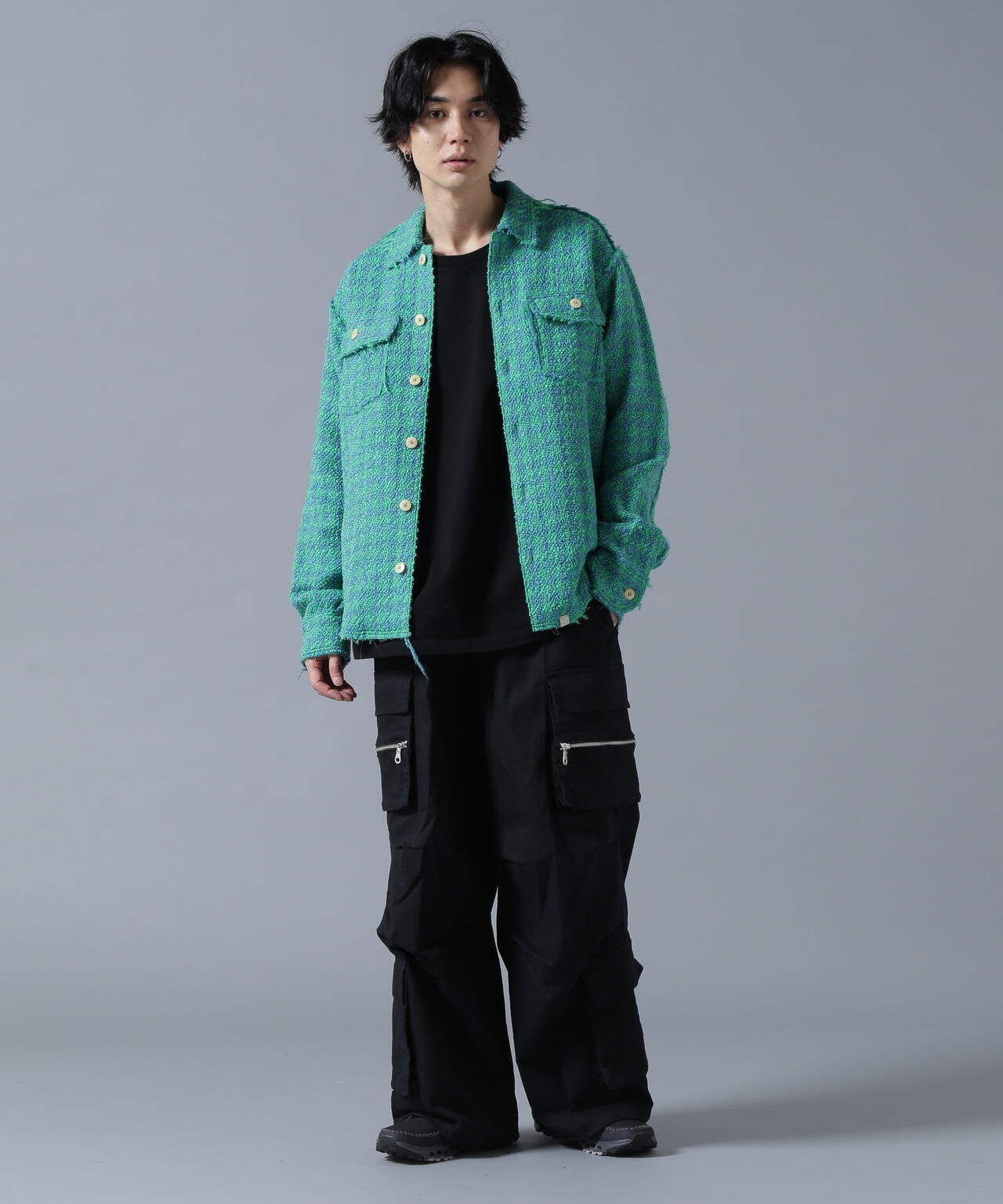 B omnivore/ビーオムニボー W POCKET CARGO PANTS
