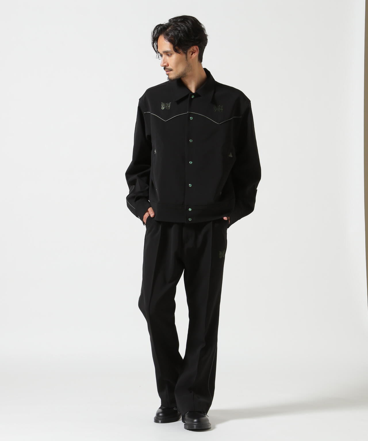 Needles/ニードルズ Piping Cowboy Pant - Double Cloth