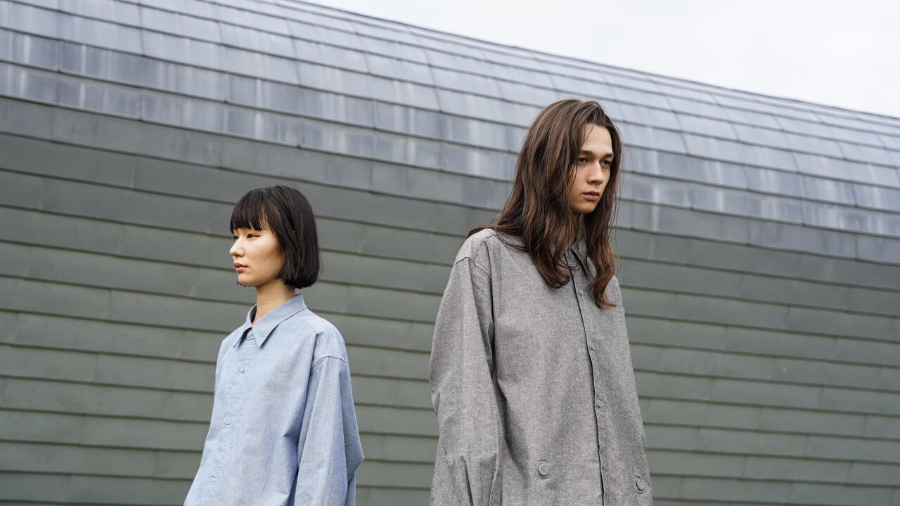 CMF OUTDOOR GARMENT/シーエムエフ アウトドアガーメント 別注newspaper shirt