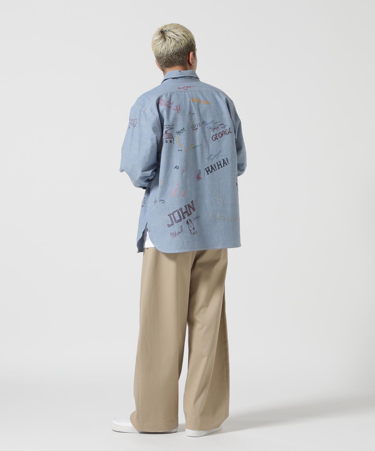 PAYDAY /ペイデイ 別注PAYDAY刺繍SHIRT
