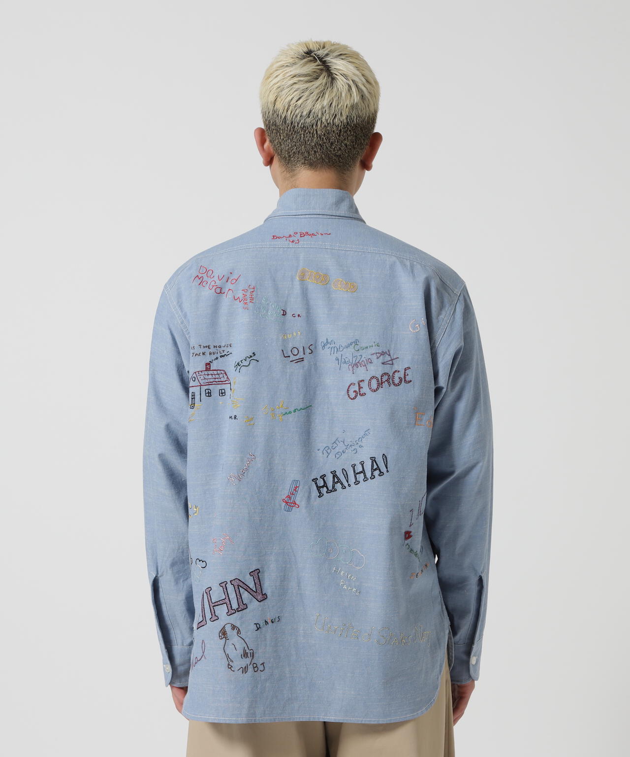 PAYDAY /ペイデイ 別注PAYDAY刺繍SHIRT