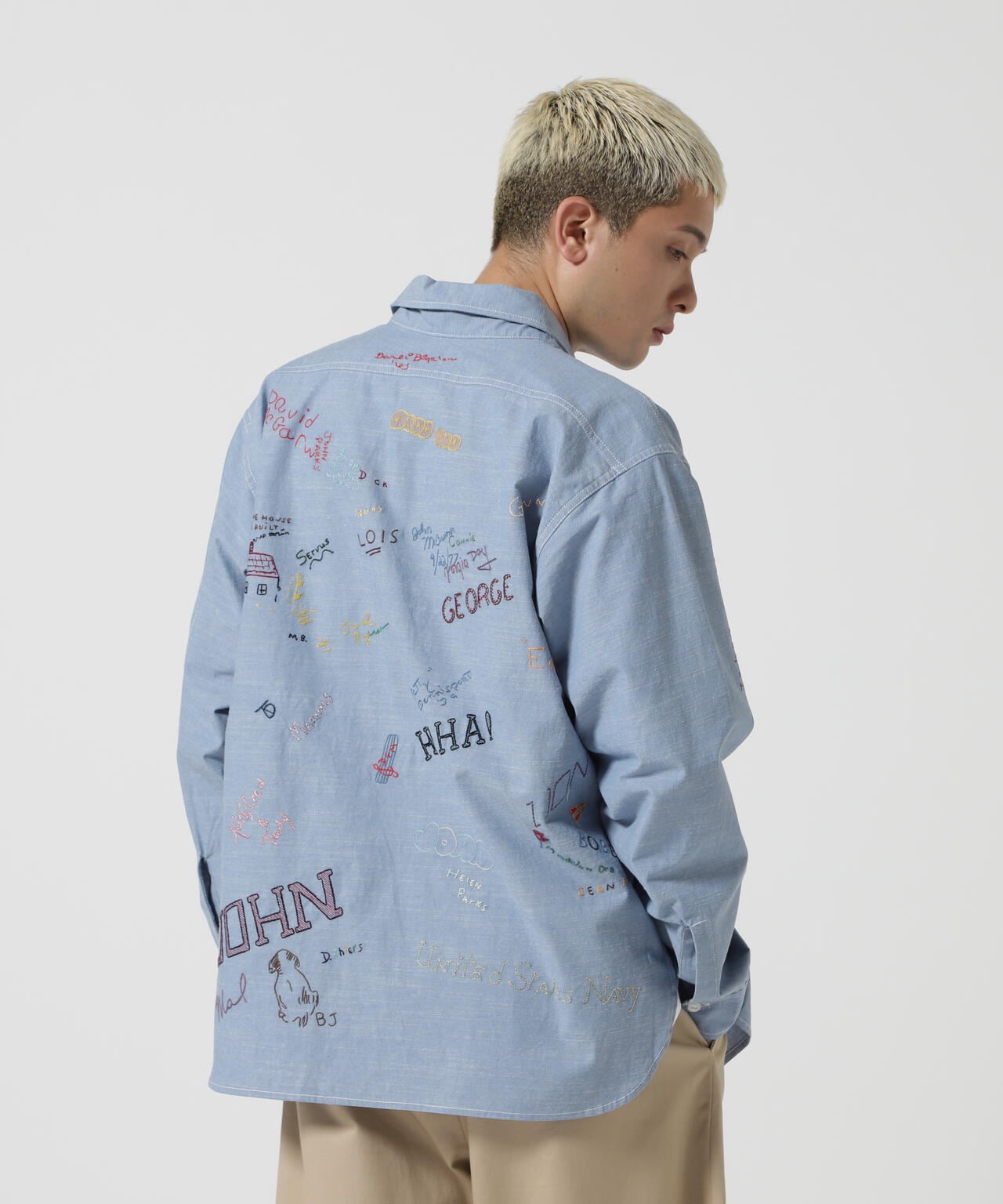PAYDAY /ペイデイ 別注PAYDAY刺繍SHIRT