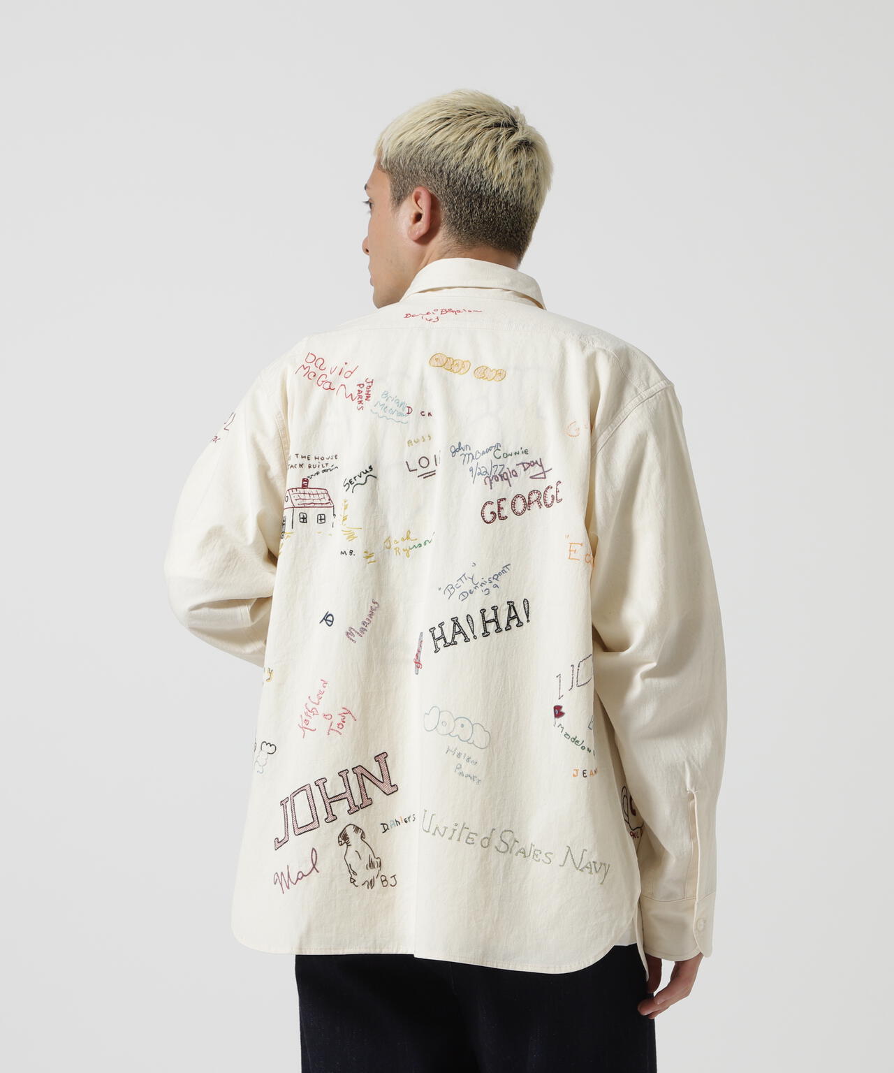 PAYDAY /ペイデイ 別注PAYDAY刺繍SHIRT