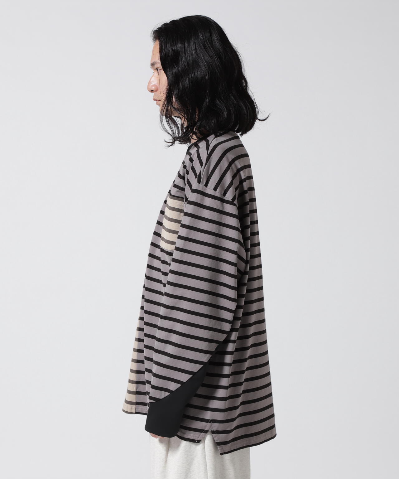 CMF OUTDOOR GARMENT 別注BORDER TEE L/S