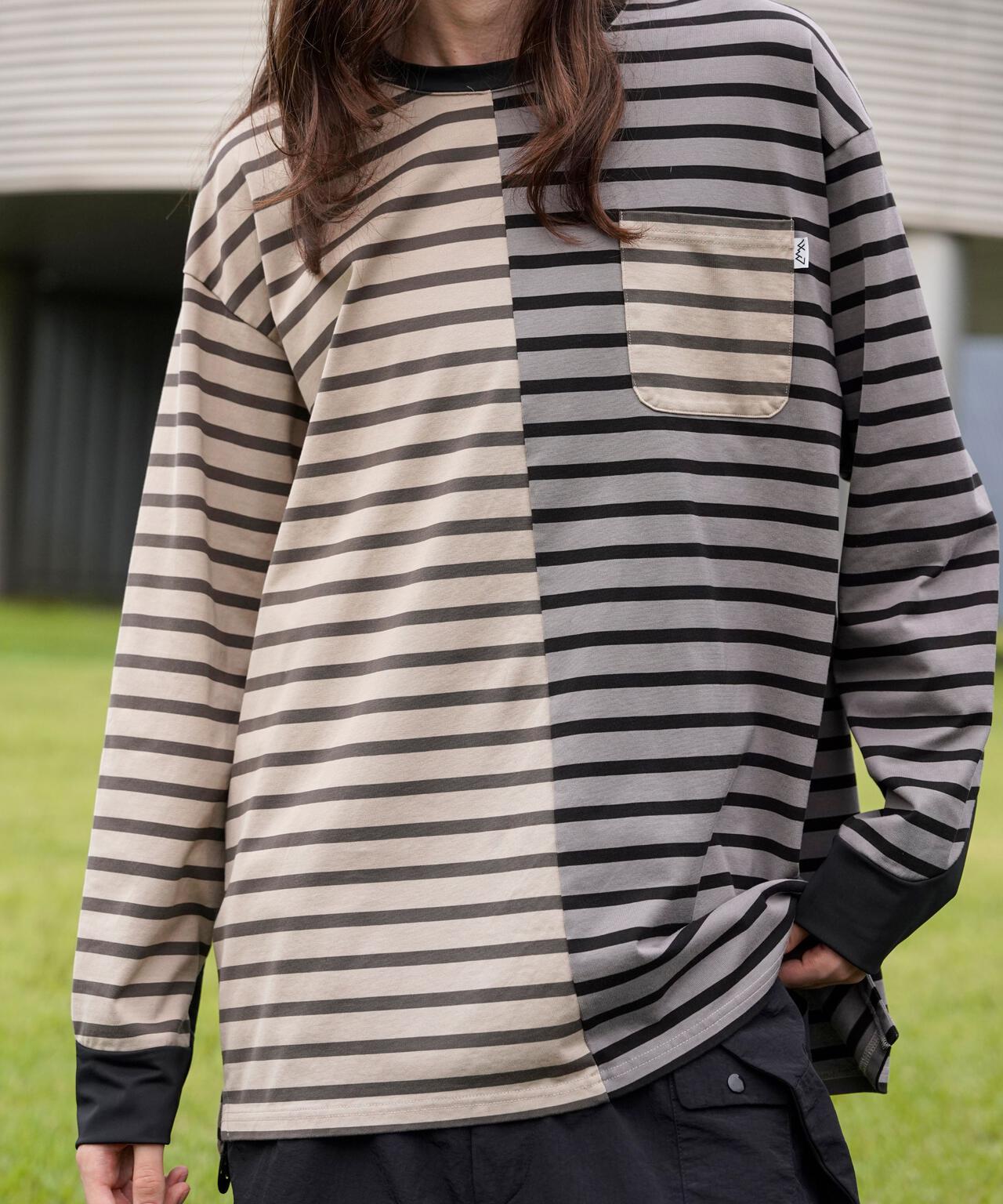 CMF OUTDOOR GARMENT 別注BORDER TEE L/S