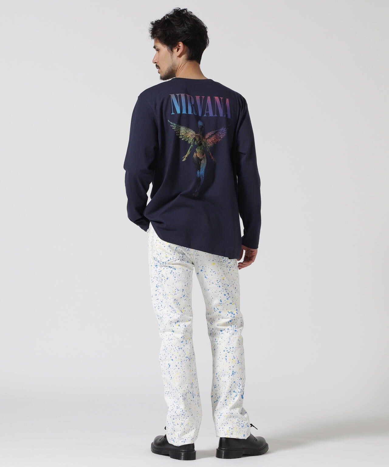 NIRVANA/ニルヴァーナ ANGELIC GRADIENT L/S TEE ロンT