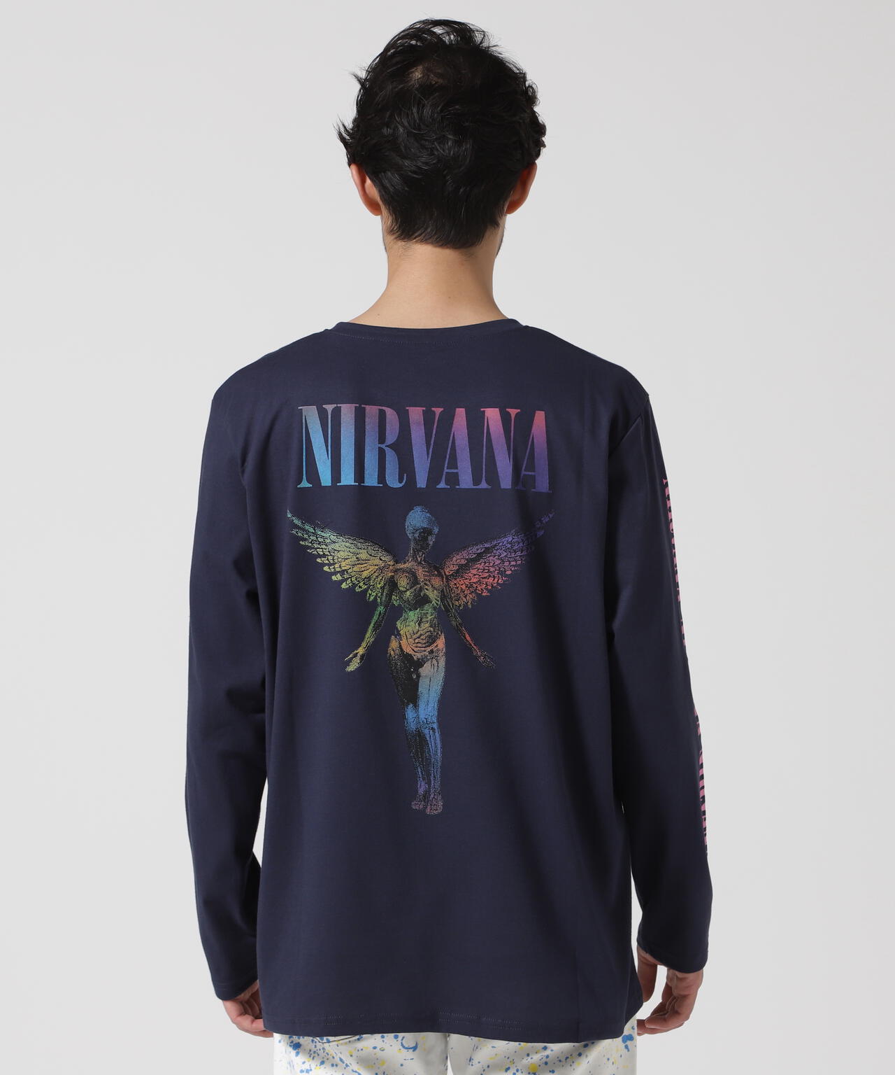 NIRVANA/ニルヴァーナ ANGELIC GRADIENT L/S TEE ロンT