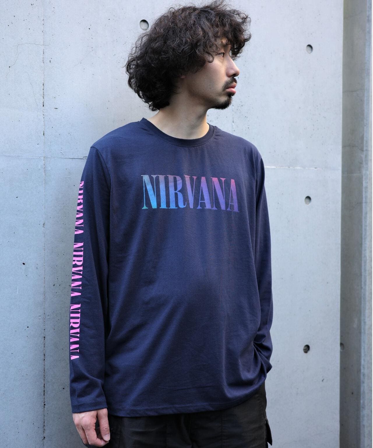 NIRVANA/ニルヴァーナ ANGELIC GRADIENT L/S TEE ロンT