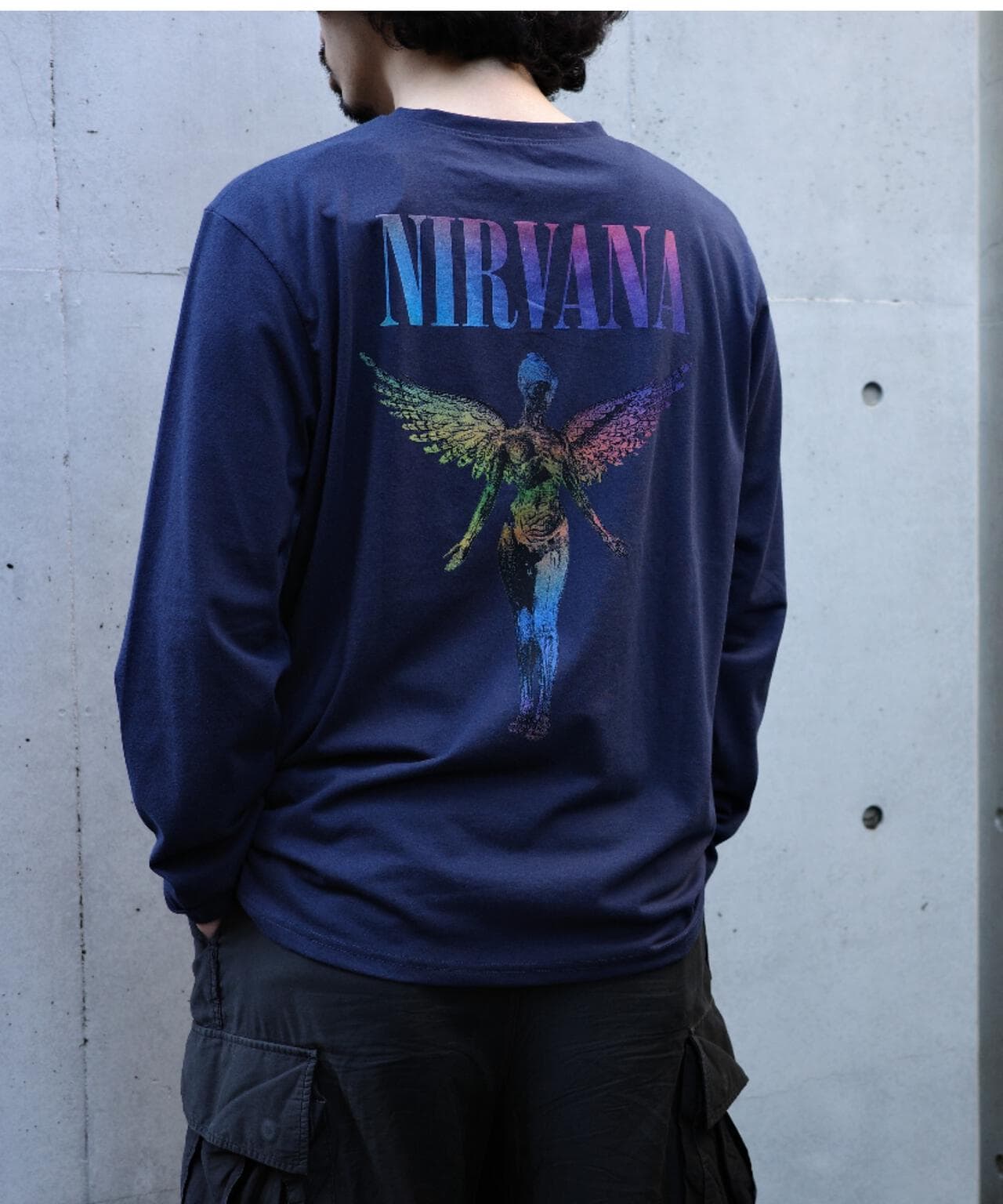 NIRVANA/ニルヴァーナ ANGELIC GRADIENT L/S TEE ロンT