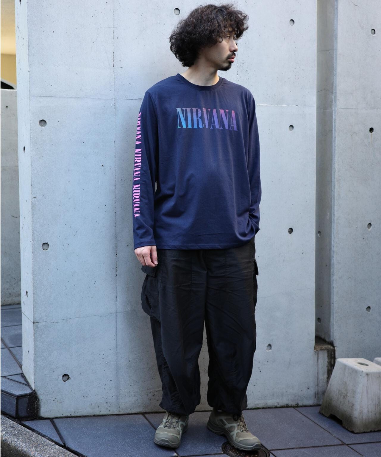 NIRVANA/ニルヴァーナ ANGELIC GRADIENT L/S TEE ロンT