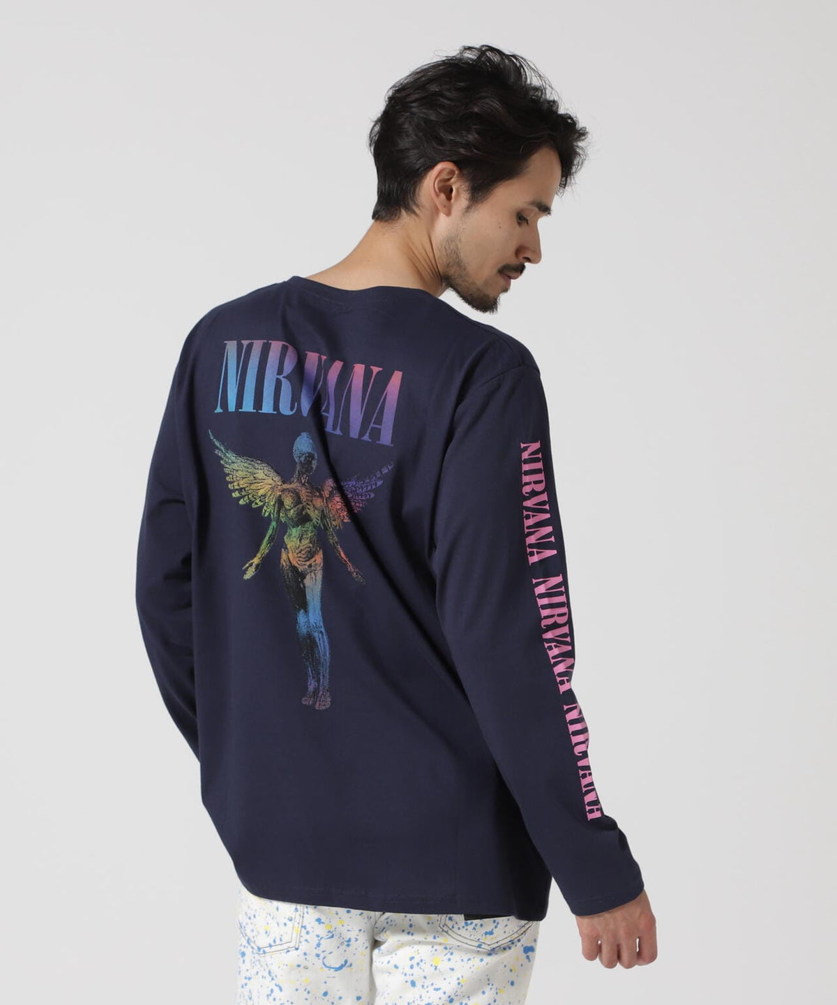 NIRVANA/ニルヴァーナ ANGELIC GRADIENT L/S TEE ロンT