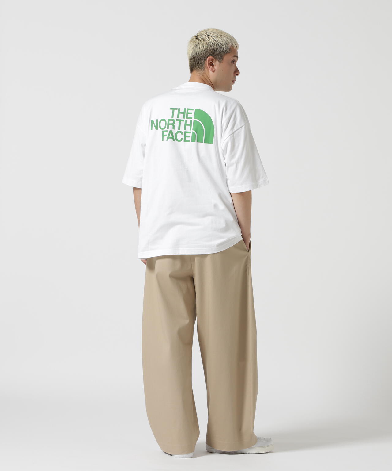 THE NORTH FACE S/S simple color scheme tee NT32434