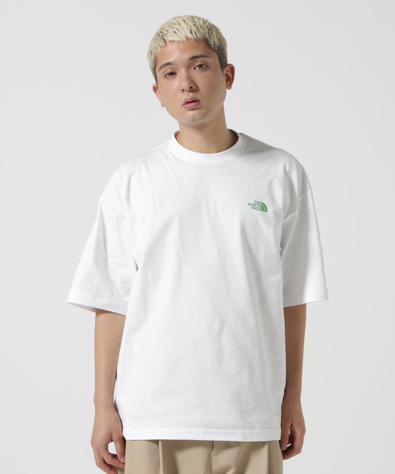 THE NORTH FACE S/S simple color scheme tee NT32434