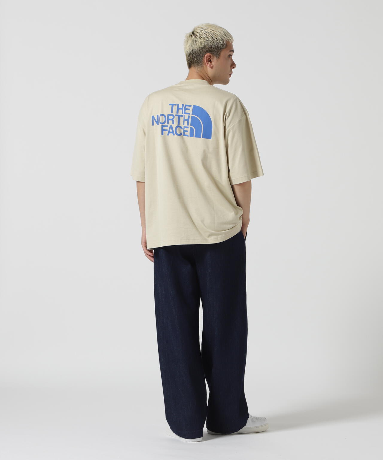 THE NORTH FACE S/S simple color scheme tee NT32434