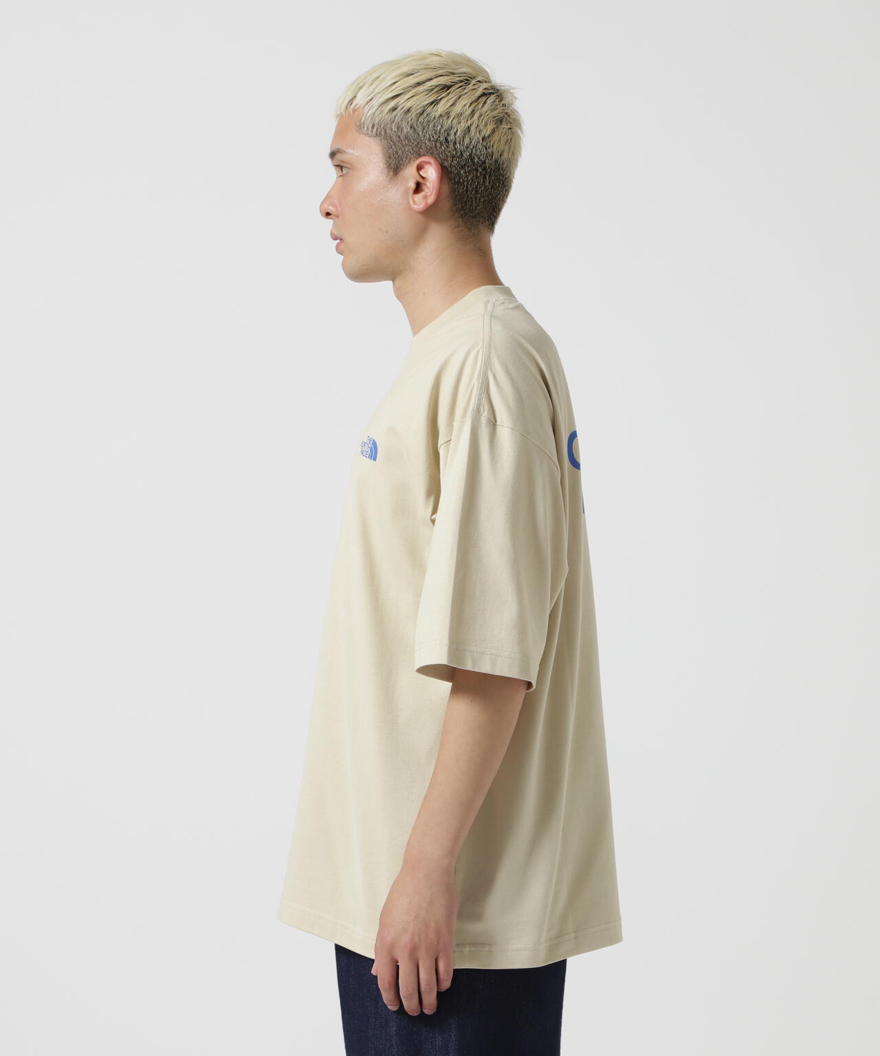 THE NORTH FACE S/S simple color scheme tee NT32434