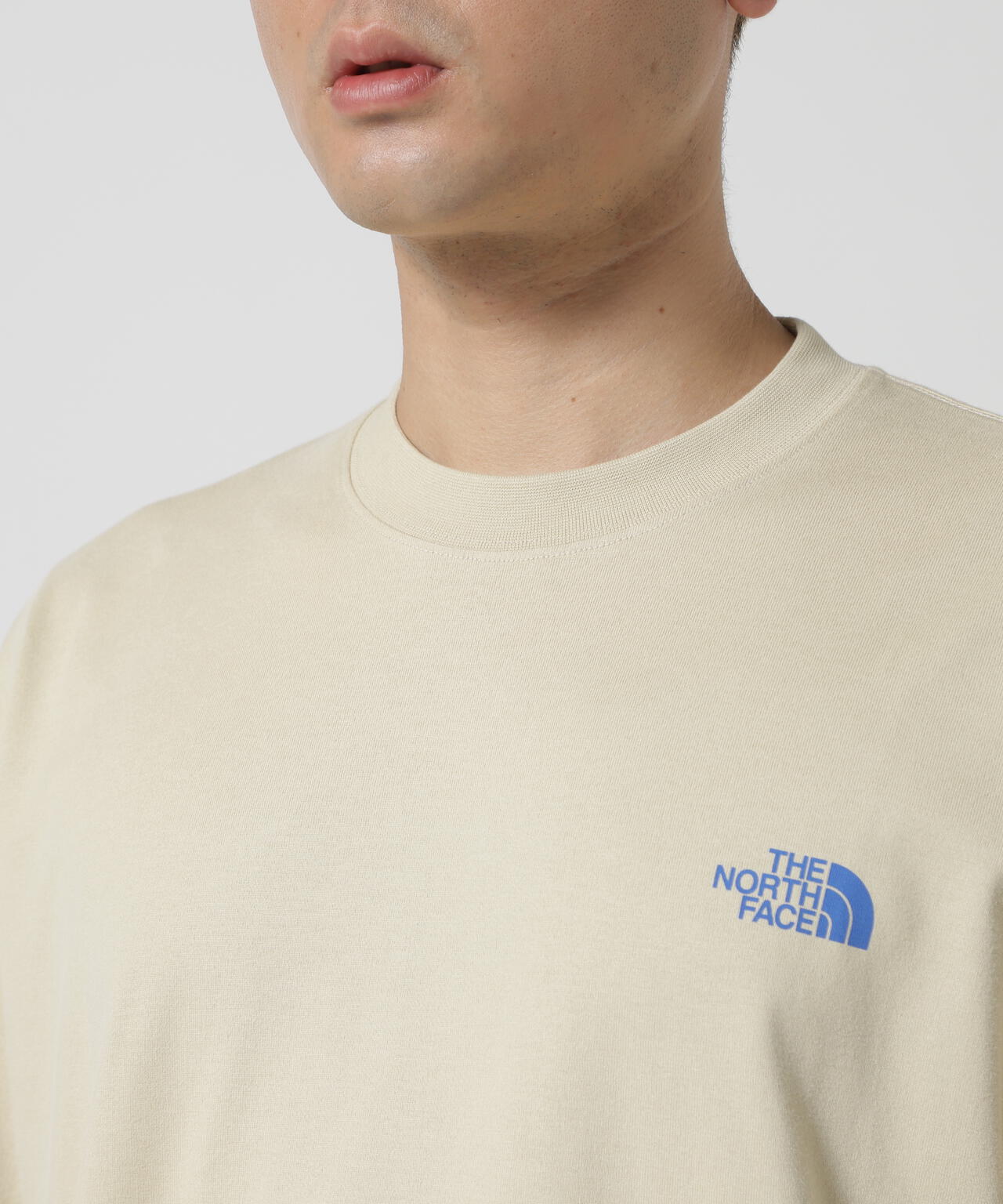 THE NORTH FACE S/S simple color scheme tee NT32434