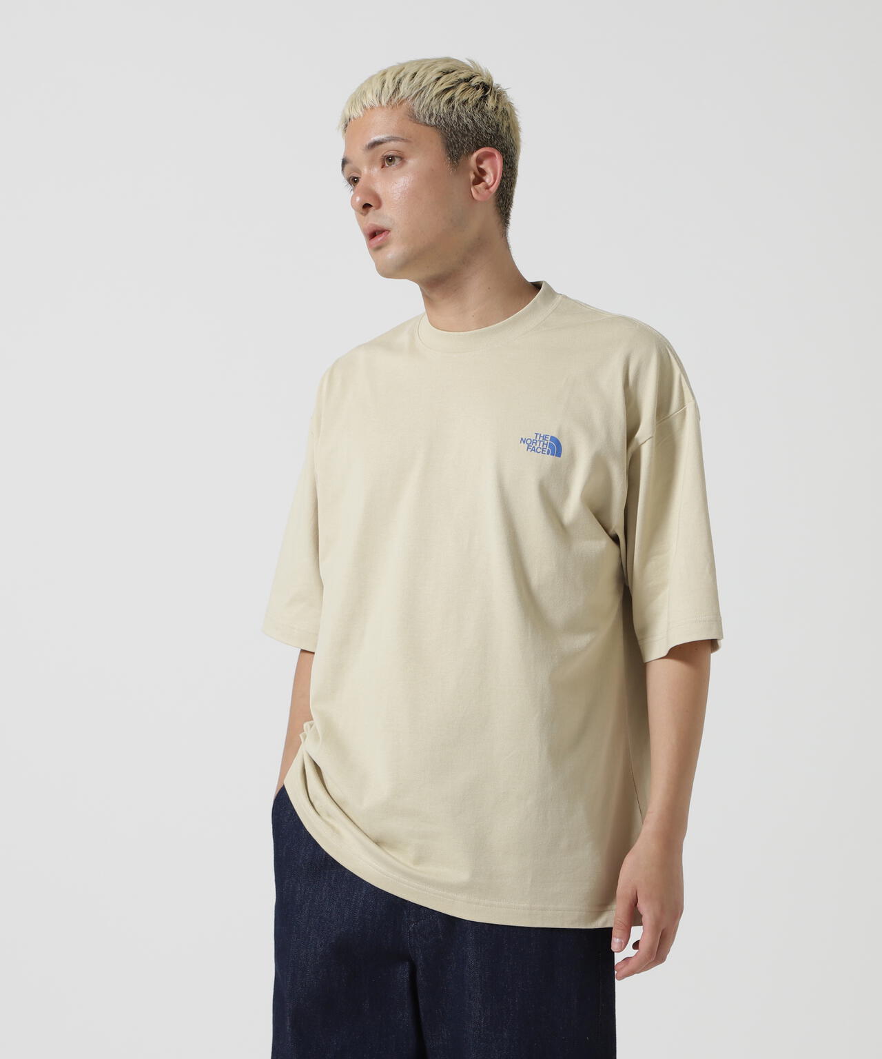 THE NORTH FACE S/S simple color scheme tee NT32434