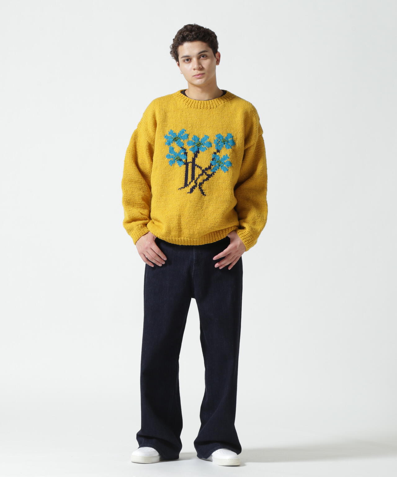 MacMahon Knitting Mills Crew Neck Knit-5 Flowers