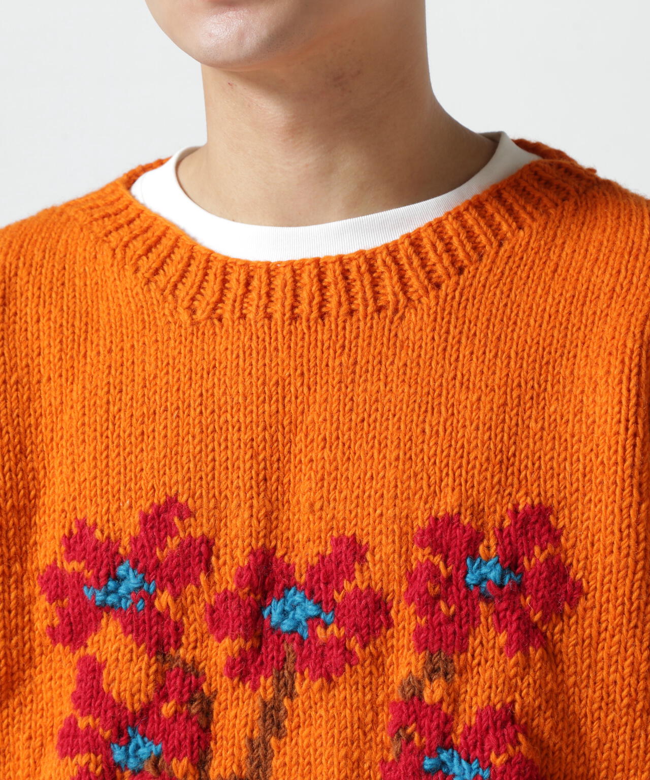 MacMahon Knitting Mills Crew Neck Knit-5 Flowers